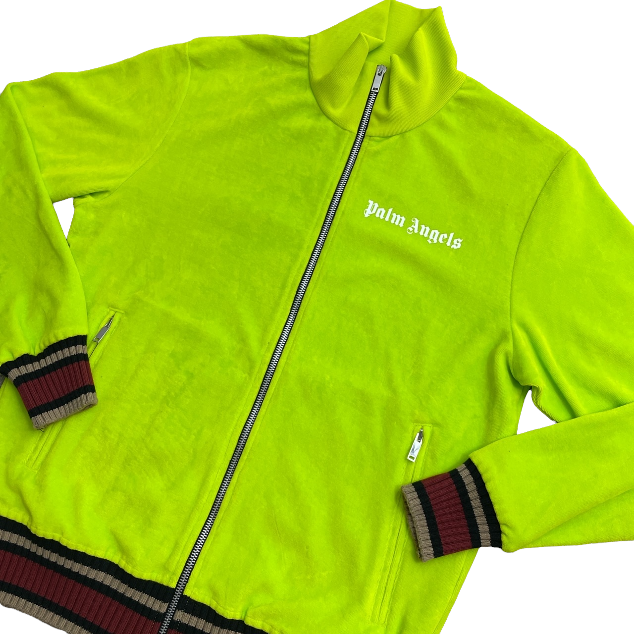 Palm angels velour track 2025 jacket