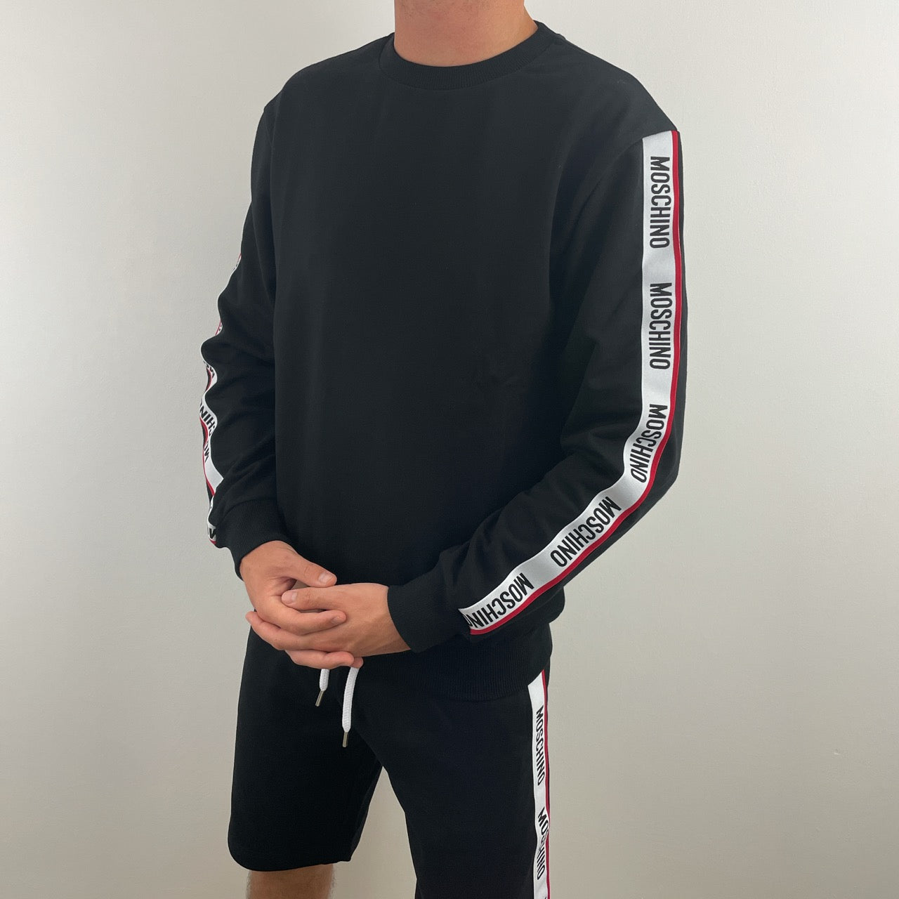 Mens hot sale taped sweatshirt