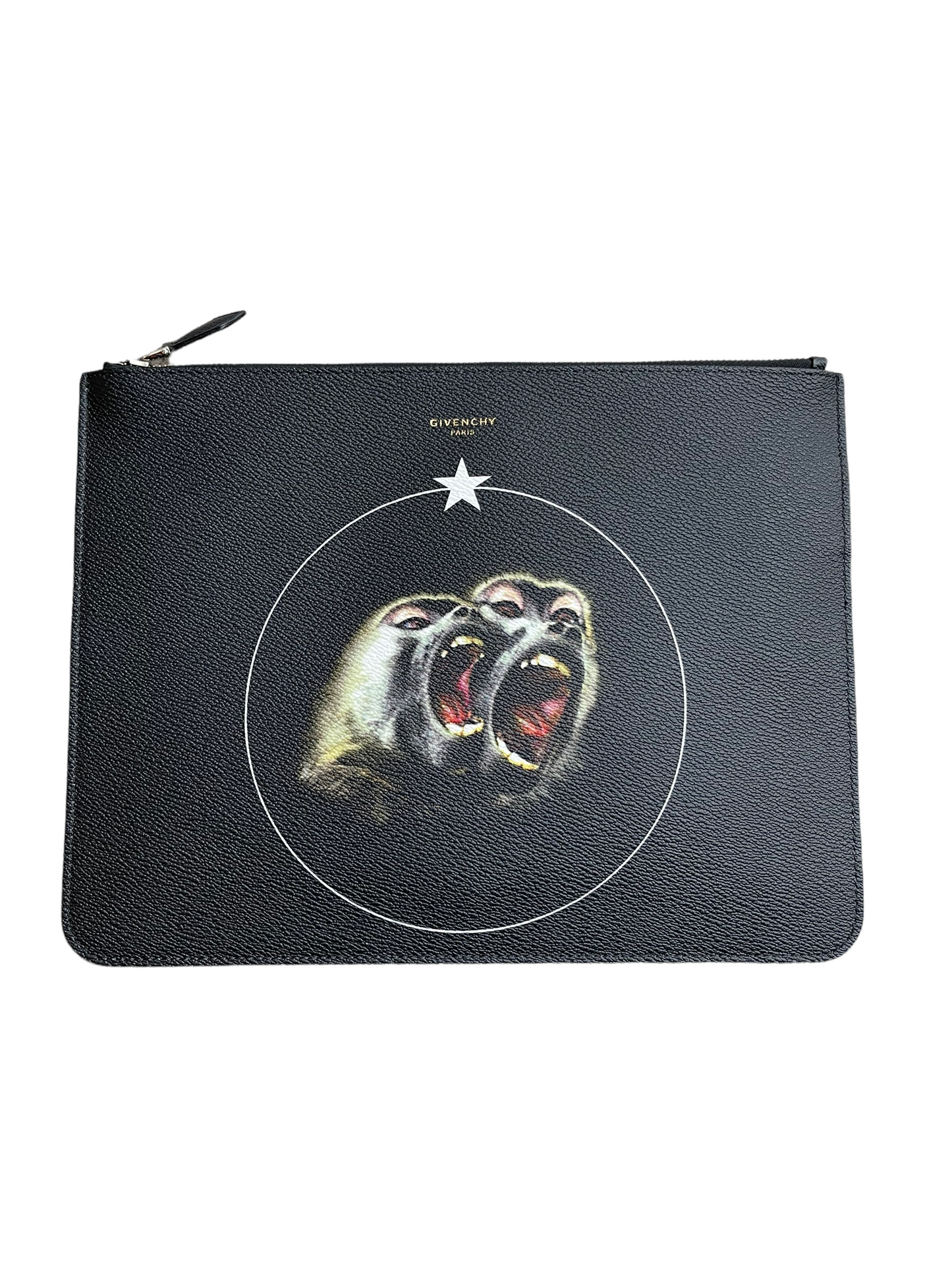 Givenchy black clutch bag clearance