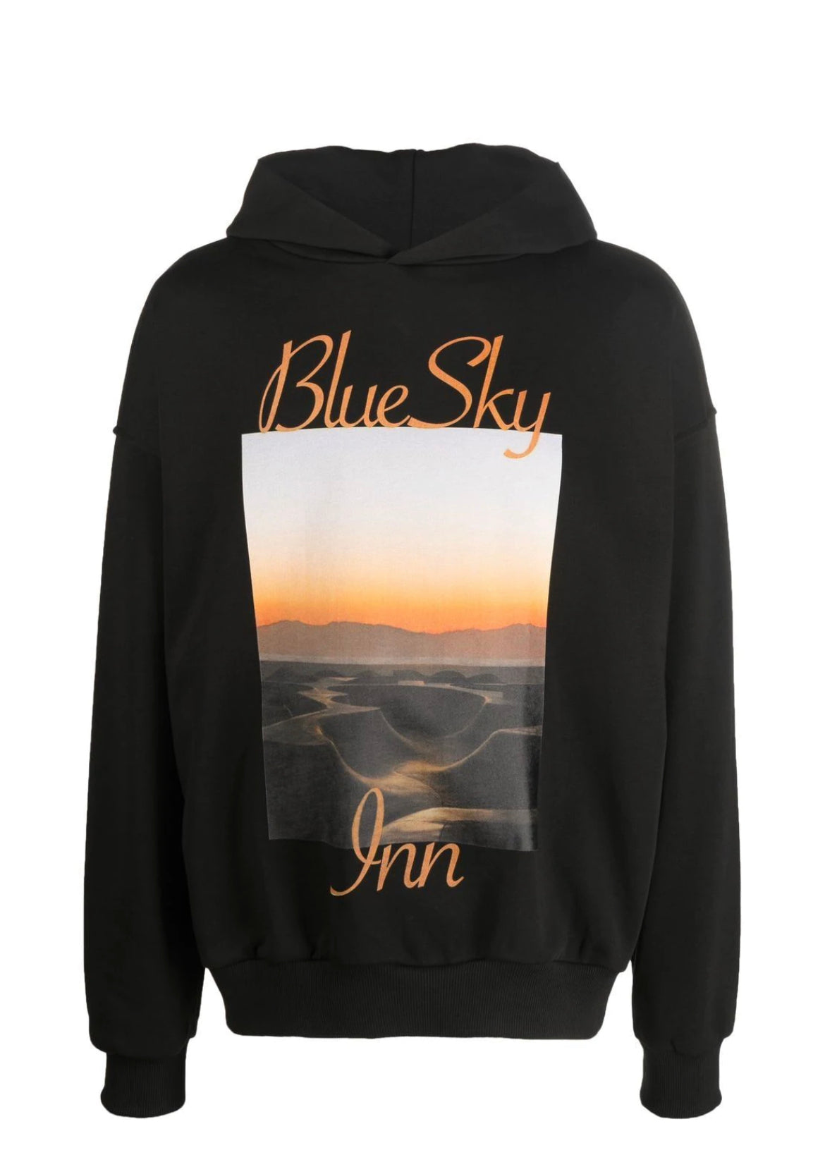 BLUE SKY INN SUNSET HOODED SWEATSHIRT - BLACK