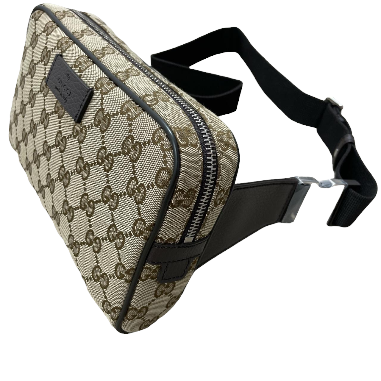 Black / Grey GG Supreme Belt Bag | GUCCI® US