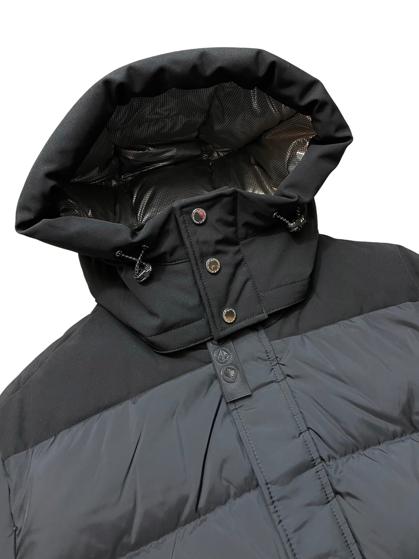 MOOSE KNUCKLES MIDGELL DOWN PUFFER JACKET - BLACK